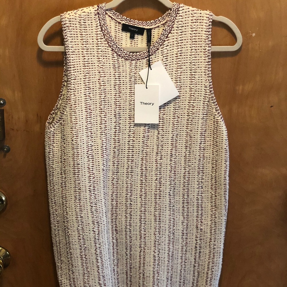 BNWT Knit Theory sleeveless sweater vest L Large